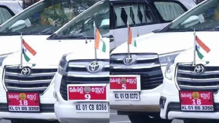kerala ministers cars