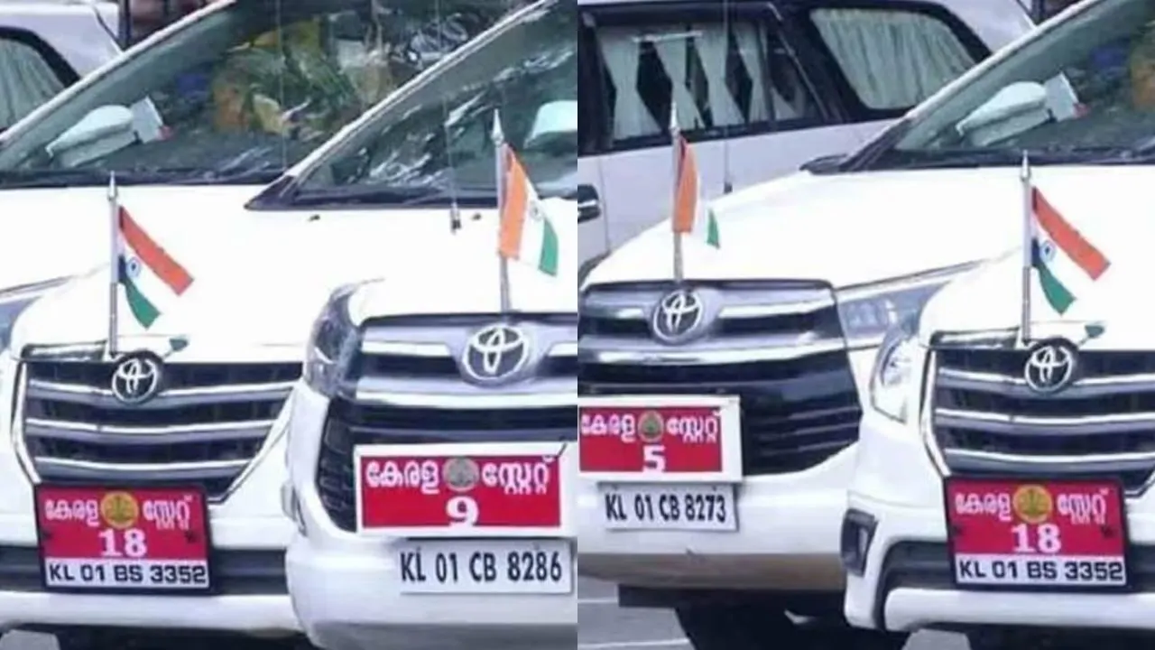 kerala ministers cars