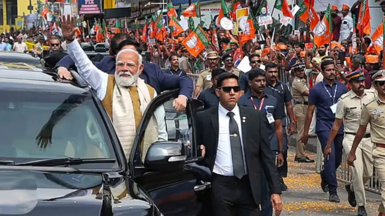 Modi at trivandrum