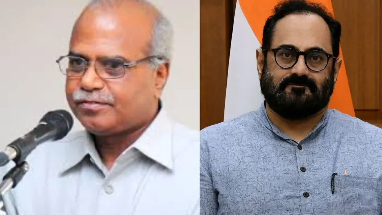 ഓംബുഡ്‌സ്മാൻ നിയമനം: ബാബു മാത്യു പി. ജോസഫിനെതിരെ ബിജെപി; ഗവർണർക്ക് പരാതി നൽകി രാജീവ് ചന്ദ്രശേഖർ