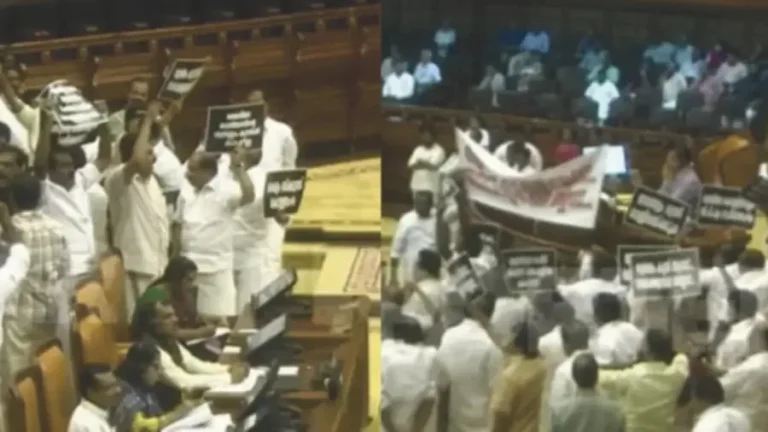 'സ്വര്‍ണ്ണം കട്ടത് ആരപ്പാ, കോണ്‍ഗ്രസ് ആണേ അയ്യപ്പാ' ! സോണിയ ഗാന്ധിയുടെ വസതിയില്‍ റെയ്ഡ് നടത്തണമെന്നും അവിടെ സ്വര്‍ണ്ണമുണ്ടെന്നും മന്ത്രി ശിവന്‍കുട്ടി; താരം ശിവന്‍കുട്ടി എങ്കിലും രണ്ടു പേരും സമാസമം; നിയമസഭയില്‍ അയ്യപ്പ പോര് തുടരും