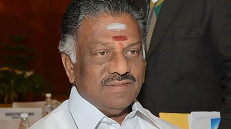 o paneerselvam