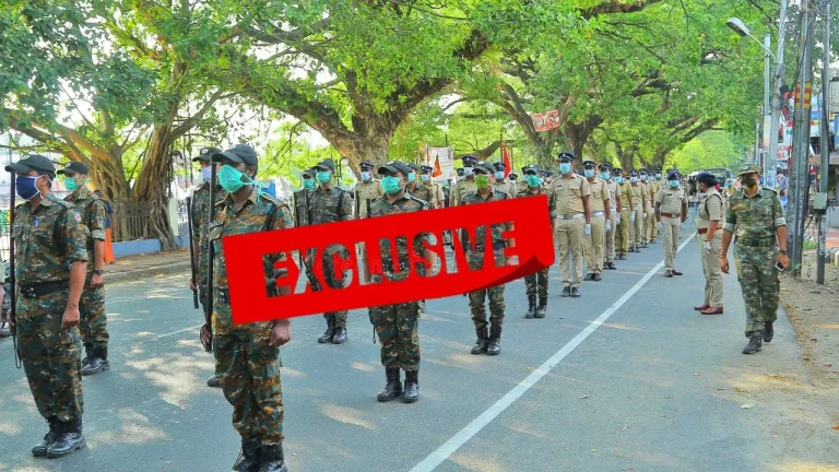 കരുനാഗപ്പള്ളിയിൽ പോലീസിന്റെയും കേന്ദ്രസേനയുടെയും റൂട്ട് മാർച്ച്; ഗുണ്ടാ ആക്രമണത്തിന് പിന്നാലെ സുരക്ഷ ശക്തമാക്കി