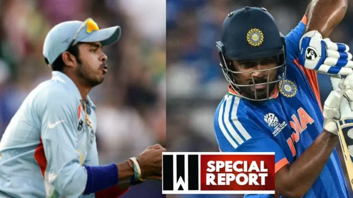 ഇന്ത്യ ജയിക്കുമ്പോള്‍ മലയാളി ടീമിലുണ്ടാകണം! ശ്രീശാന്തിന്റെ ക്യാച്ച് മുതല്‍ സഞ്ജുവിന്റെ 89 റണ്‍സ് വരെ; ലോകകപ്പും മലയാളിയും തമ്മിലെന്ത്?