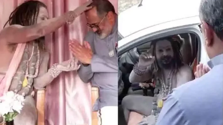 രാജീവ് ചന്ദ്രശേഖറിനായി പ്രചാരണത്തിന് അഘോരി സ്വാമിമാർ : ‘കുട്ടികൾ പേടിക്കുമെന്ന്’ വി. ശിവൻകുട്ടി
