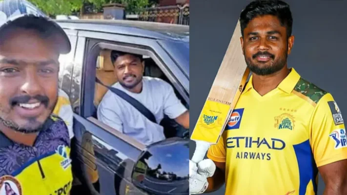 സെല്‍ഫിയെടുത്ത ആരാധകന്റെ പൊട്ടിയ ഫോണ്‍ കണ്ടു; പുതിയ ഫോണ്‍ സമ്മാനിച്ച് സഞ്ജു സാംസണ്‍