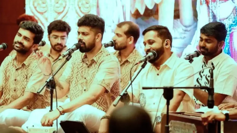 നന്ദഗോവിന്ദം ഭജന്‍സ് ക്രിസ്തീയ ഭക്തിഗാനം ആലപിച്ചാല്‍ എന്ത് തെറ്റ്? ഭക്തിക്ക് അതിര്‍വരമ്പുകളില്ല; നന്ദഗോവിന്ദത്തിന് പിന്തുണയുമായി ക്ഷേത്രക്കമ്മിറ്റി; പേരുകള്‍ക്കതീതമായി ഭക്തി ഒഴുകുന്ന നാടായി കേരളം മാറുമ്പോള്‍