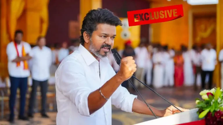 തമിഴ്നാട്ടില്‍ വിജയ് തരംഗമോ? ടിവികെ 120 സീറ്റുകള്‍ വരെ നേടിയേക്കാമെന്ന് ആക്സിസ് മൈ ഇന്ത്യ; ഡിഎംകെയ്ക്ക് നെഞ്ചിടിപ്പ്