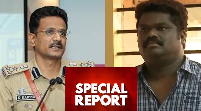 ഗുണ്ടാത്തലവന് സ്റ്റേഷനില്‍ 'വിഐപി' പരിഗണന; പോലീസുകാരന് സസ്പെന്‍ഷന്‍; പുത്തന്‍പാലം രാജേഷിനെ സഹായിക്കാന്‍ സി.പി.ഒ എത്തിയത് ഡ്യൂട്ടി ഇല്ലാത്തപ്പോള്‍; പേട്ടയിലെ പോലീസുകാരന്‍ ശ്രീകുമാറിന് പണി കിട്ടി; ഗുണ്ടാ തലവന്‍ ഫോണ്‍ ചെയ്തത് പോലീസന്റെ ഒത്താശയില്‍; തെറ്റുകാരോട് ദാഷണ്യം കാട്ടാതെ കമ്മീഷണര്‍ കാര്‍ത്തിക്