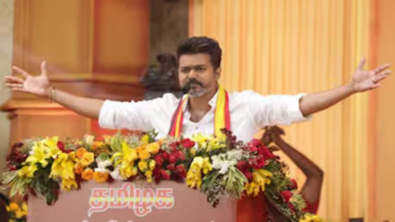 തമിഴ്നാട്ടിൽ വിജയഗാഥ; ദ്രാവിഡ ഭരണത്തിന് അന്ത്യം കുറിച്ച് വിജയ് ഇന്ന് മുഖ്യമന്ത്രിയായി അധികാരമേൽക്കും