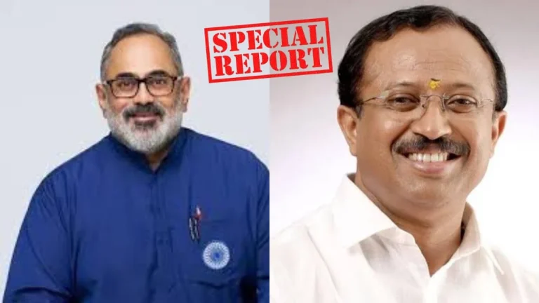 നിയമസഭയില്‍ ആര് നയിക്കും?; ബിജെപിയില്‍ മുരളീധരന്‍ - രാജീവ് ചന്ദ്രശേഖര്‍ തര്‍ക്കം മുറുകുന്നു; 'സഭയില്‍ തിളങ്ങാന്‍ മുരളീധരന്‍ തന്നെ വേണം'; മുന്‍സീറ്റ് വിട്ടുകൊടുക്കാന്‍ മടിയെന്ന് ആക്ഷേപം; പന്ത് കേന്ദ്ര നേതൃത്വത്തിന്റെ കോര്‍ട്ടില്‍