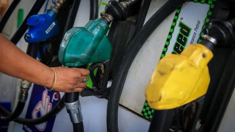 newly-increased-fuel-prices-are-displayed-at-a-petrol-pump-in-new-delhi