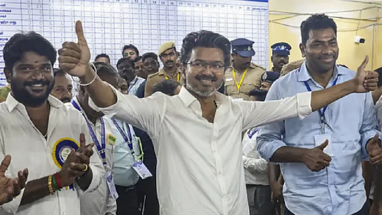 vijay after election